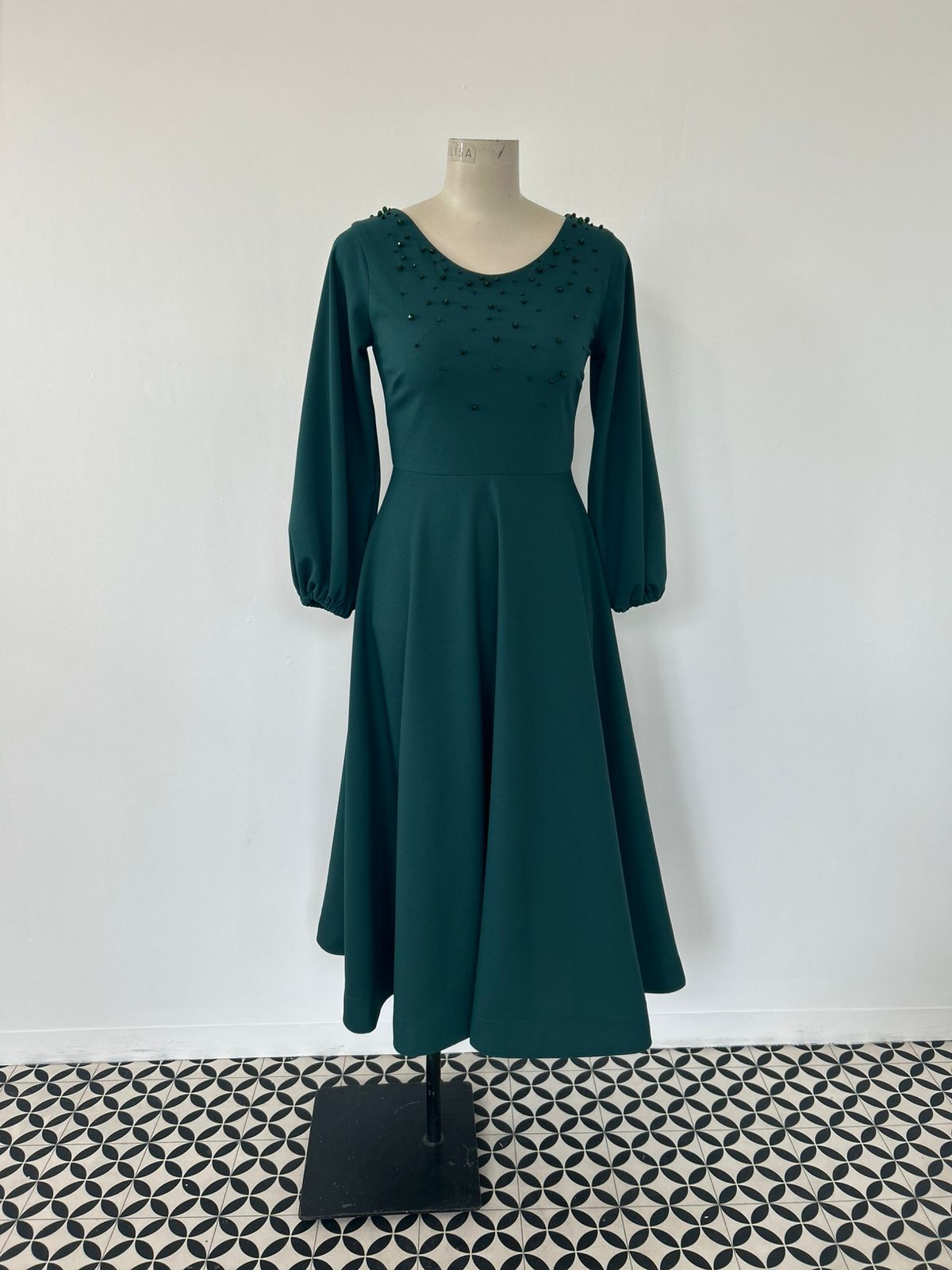 ODETTE WITH HAND BEADING (SALE)